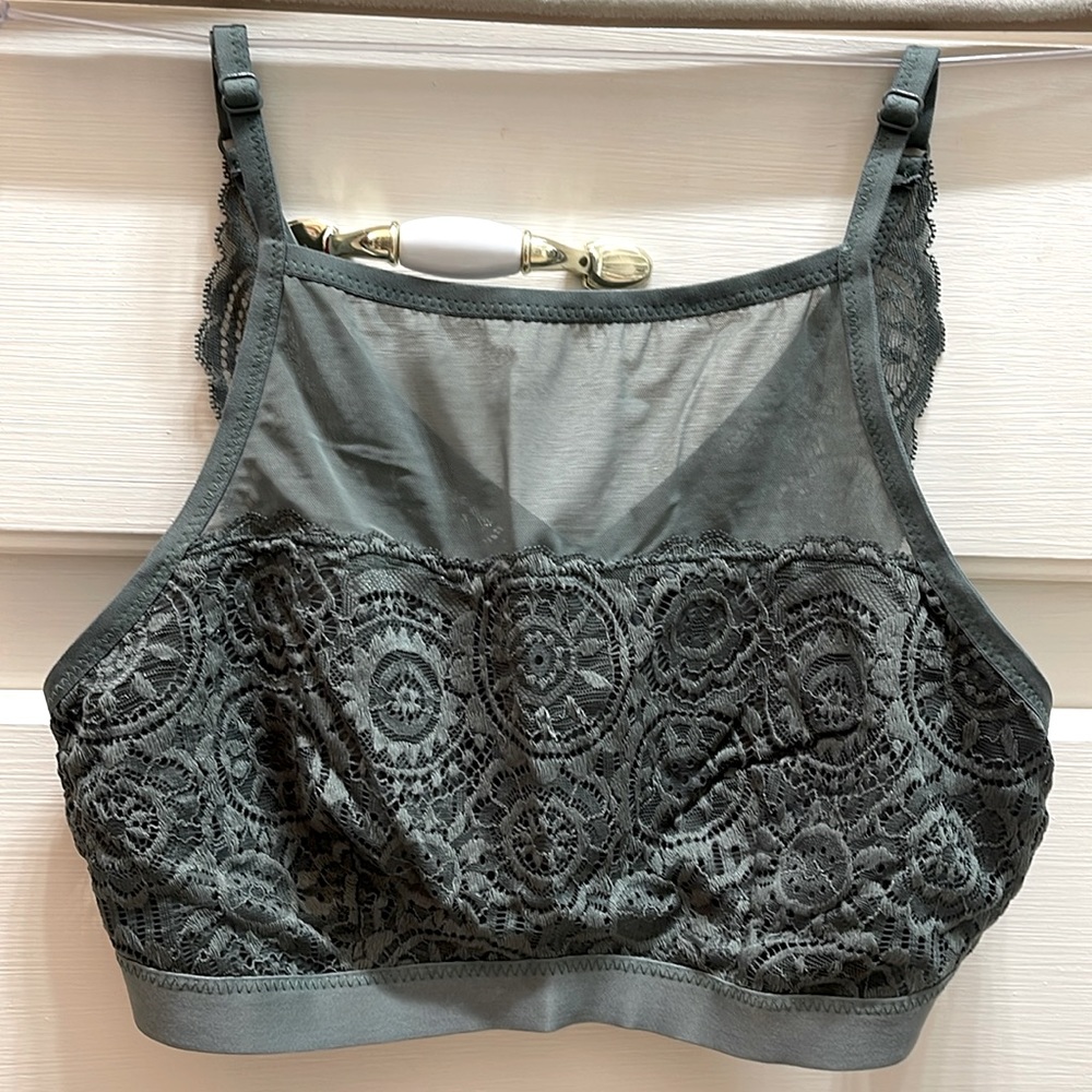 Aerie Mesh Trim Bralette